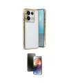 ieg™ Redmi Note 13 Pro 5G Kılıf Vadi Minimal - Siyah 3D Antistatik Mat Seramik Nano Ekran Koruyucu