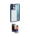 ieg™ Redmi Note 13 Pro 5G Kılıf Vadi Minimal - Siyah 3D Antistatik Mat Seramik Nano Ekran Koruyucu