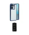 ieg™ Redmi Note 13 Pro 5G Kılıf Vadi Minimal - Siyah 6D Antistatik Mat Seramik Hayalet Nano Ekran Koruyucu