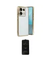 ieg™ Redmi Note 13 Pro 5G Kılıf Vadi Minimal - Siyah 6D Antistatik Mat Seramik Hayalet Nano Ekran Koruyucu
