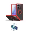 ieg™ Redmi Note 13 Pro 5G Kılıf Yörünge Çizgi - Siyah 3D Antistatik Cam Ekran Koruyucu