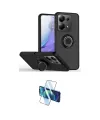 ieg™ Redmi Note 13 Pro 5G Kılıf Yörünge Çizgi - Siyah 3D Antistatik Seramik Nano Ekran Koruyucu