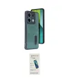 ieg™ Redmi Note 13 Pro 5G Kılıf Yörünge Işık Serisi - Şeffaf Pasifik Cam Ekran Koruyucu