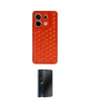 ieg™ Redmi Note 13 Pro 5G Kılıf Zirve Form - Siyah 3D Antistatik Hayalet Cam Ekran Koruyucu