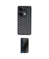 ieg™ Redmi Note 13 Pro 5G Kılıf Zirve Form - Siyah 3D Antistatik Hayalet Cam Ekran Koruyucu