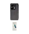 ieg™ Redmi Note 13 Pro 5G Kılıf Zirve Yansıma Serisi - Şeffaf Pasifik Cam Ekran Koruyucu
