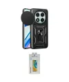 ieg™ Redmi Note 14 Pro 4G Kılıf Ahenk Klasik - Şeffaf Polymer Nano Ekran Koruyucu