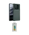 ieg™ Redmi Note 14 Pro 4G Kılıf Eksen Form Prime - Şeffaf Polymer Nano Ekran Koruyucu