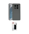 ieg™ Redmi Note 14 Pro 4G Kılıf Yankı Yansıma Özel Seri - Şeffaf Hayalet Polymer Nano Ekran Koruyucu
