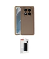 ieg™ Redmi Note 14 Pro 4G Kılıf Yankı Yansıma Özel Seri - Şeffaf Hayalet Polymer Nano Ekran Koruyucu