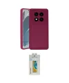 ieg™ Redmi Note 14 Pro 4G Kılıf Yankı Yansıma Özel Seri - Şeffaf Polymer Nano Ekran Koruyucu