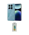 ieg™ Redmi Note 14 Pro 4G Kılıf Yörünge Form - Şeffaf Polymer Nano Ekran Koruyucu