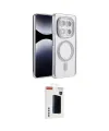 ieg™ Redmi Note 14 Pro 4G Kılıf Zirve Doku Prime - Şeffaf Hayalet Polymer Nano Ekran Koruyucu