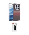 ieg™ Redmi Note 14 Pro Plus Kılıf Doruk Serisi - Siyah Hayalet Polymer Nano Ekran Koruyucu