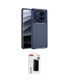 ieg™ Redmi Note 14 Pro Plus Kılıf Eksen Form Prime - Siyah Hayalet Polymer Nano Ekran Koruyucu