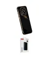 ieg™ Redmi Note 14 Pro Plus Kılıf Yankı Serisi - Siyah Hayalet Polymer Nano Ekran Koruyucu