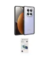 ieg™ Redmi Note 15 Pro 5G Kılıf Ahenk Çizgi Serisi - Siyah 3D Antistatik Cam Ekran Koruyucu