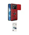 ieg™ Redmi Note 15 Pro 5G Kılıf Ahenk Klasik - Siyah 3D Antistatik Cam Ekran Koruyucu