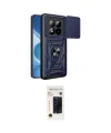 ieg™ Redmi Note 15 Pro 5G Kılıf Ahenk Klasik - Siyah 3D Antistatik Hayalet Cam Ekran Koruyucu