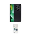 ieg™ Redmi Note 15 Pro 5G Kılıf Eksen Form Prime - Siyah 3D Antistatik Cam Ekran Koruyucu