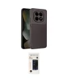 ieg™ Redmi Note 15 Pro 5G Kılıf Eksen Form Prime - Siyah 3D Antistatik Hayalet Cam Ekran Koruyucu