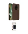 ieg™ Redmi Note 15 Pro 5G Kılıf Eksen Form Prime - Siyah 3D Antistatik Hayalet Cam Ekran Koruyucu