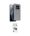 ieg™ Redmi Note 15 Pro 5G Kılıf Kozmos Yansıma Özel Seri - Siyah 3D Antistatik Cam Ekran Koruyucu