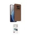 ieg™ Redmi Note 15 Pro 5G Kılıf Kozmos Yansıma Özel Seri - Siyah 3D Antistatik Cam Ekran Koruyucu