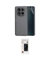 ieg™ Redmi Note 15 Pro 5G Kılıf Nova Işık - Siyah 3D Antistatik Hayalet Cam Ekran Koruyucu