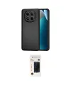 ieg™ Redmi Note 15 Pro 5G Kılıf Nova Işık - Siyah 3D Antistatik Hayalet Cam Ekran Koruyucu