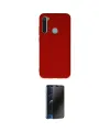 ieg™ Redmi Note 8 Kılıf Ahenk Serisi - Siyah 3D Antistatik Hayalet Cam Ekran Koruyucu