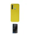 ieg™ Redmi Note 8 Kılıf Ahenk Serisi - Siyah 3D Antistatik Hayalet Cam Ekran Koruyucu