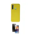 ieg™ Redmi Note 8 Kılıf Ahenk Serisi - Siyah 3D Antistatik Mat Seramik Nano Ekran Koruyucu