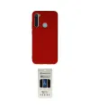 ieg™ Redmi Note 8 Kılıf Ahenk Serisi - Siyah 5D Hayalet Cam Ekran Koruyucu