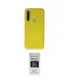 ieg™ Redmi Note 8 Kılıf Ahenk Serisi - Siyah 5D Hayalet Cam Ekran Koruyucu