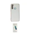 ieg™ Redmi Note 8 Kılıf Yankı Serisi - Şeffaf Pasifik Cam Ekran Koruyucu