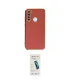 ieg™ Redmi Note 8 Kılıf Yankı Serisi - Şeffaf Pasifik Cam Ekran Koruyucu