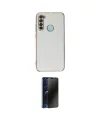 ieg™ Redmi Note 8 Kılıf Yankı Serisi - Siyah 3D Antistatik Hayalet Cam Ekran Koruyucu