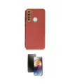ieg™ Redmi Note 8 Kılıf Yankı Serisi - Siyah 3D Antistatik Mat Seramik Nano Ekran Koruyucu