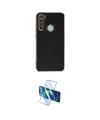 ieg™ Redmi Note 8 Kılıf Yankı Serisi - Siyah 3D Antistatik Seramik Nano Ekran Koruyucu
