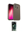 ieg™ Redmi Note 8 Kılıf Yankı Yansıma Özel Seri - Şeffaf 360 Full Body Arka Koruyucu