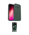 ieg™ Redmi Note 8 Kılıf Yankı Yansıma Özel Seri - Şeffaf 360 Full Body Arka Koruyucu