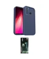 ieg™ Redmi Note 8 Kılıf Yankı Yansıma Özel Seri - Şeffaf 360 Full Body Arka Koruyucu