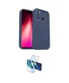 ieg™ Redmi Note 8 Kılıf Yankı Yansıma Özel Seri - Siyah 3D Antistatik Seramik Nano Ekran Koruyucu