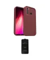 ieg™ Redmi Note 8 Kılıf Yankı Yansıma Özel Seri - Siyah 6D Antistatik Mat Seramik Hayalet Nano Ekran Koruyucu