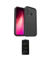 ieg™ Redmi Note 8 Kılıf Yankı Yansıma Özel Seri - Siyah 6D Antistatik Mat Seramik Hayalet Nano Ekran Koruyucu