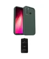 ieg™ Redmi Note 8 Kılıf Yankı Yansıma Özel Seri - Siyah 6D Antistatik Mat Seramik Hayalet Nano Ekran Koruyucu
