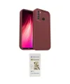 ieg™ Redmi Note 8 Kılıf Yankı Yansıma Özel Seri - Siyah Mat Seramik Nano Ekran Koruyucu