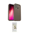 ieg™ Redmi Note 8 Kılıf Yankı Yansıma Özel Seri - Siyah Mat Seramik Nano Ekran Koruyucu