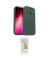 ieg™ Redmi Note 8 Kılıf Yankı Yansıma Özel Seri - Siyah Mat Seramik Nano Ekran Koruyucu